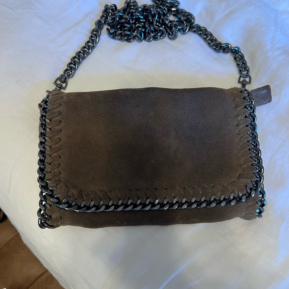Elegant Brown Crossbody Bag